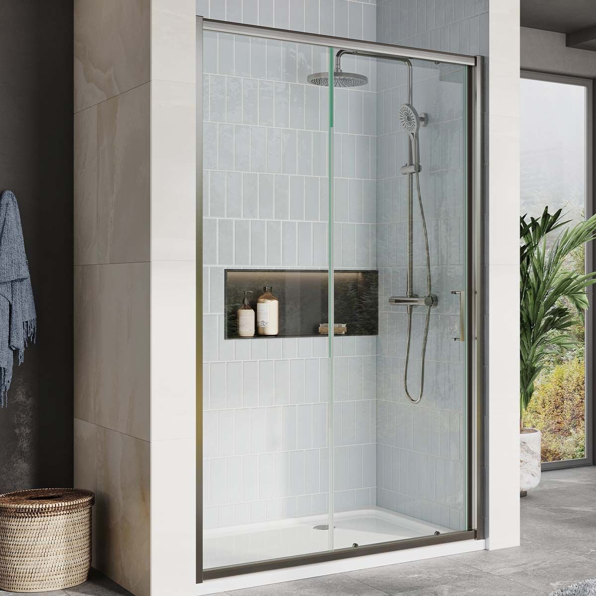 fabio-gun-metal-sliding-shower-door-1200mm-gold-sliding-shower-doors