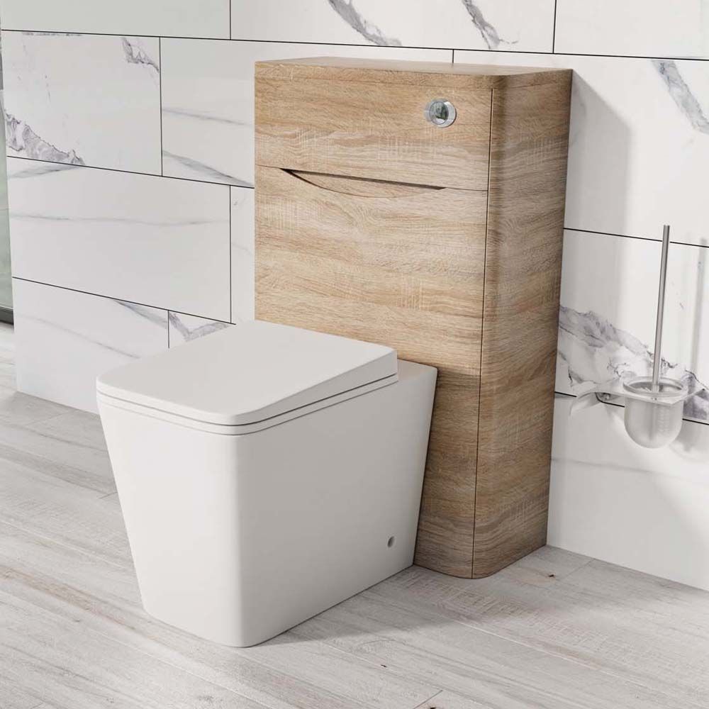 Easy Bathrooms Erin WC Unit in Light Oak | Toilet Unit