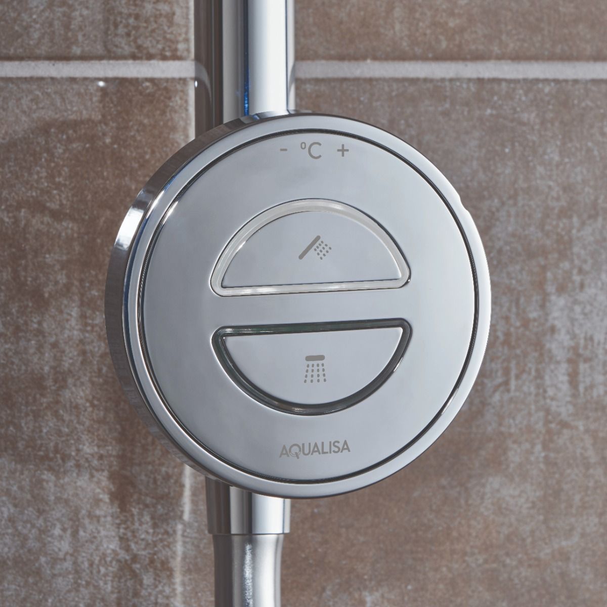 Aqualisa Hugo Smart Digital Shower Exposed with Adjustable & Fixed